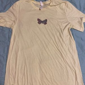 bella canvas butterfly t shirt
